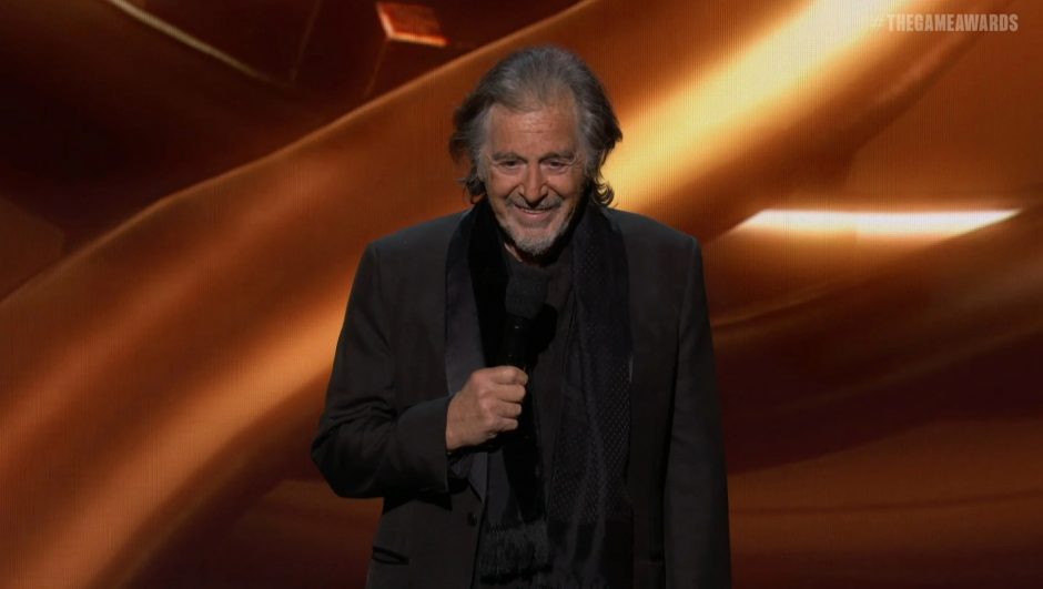 Il discorso di Al Pacino a The Game Awards: "sarà uno shock per voi..."